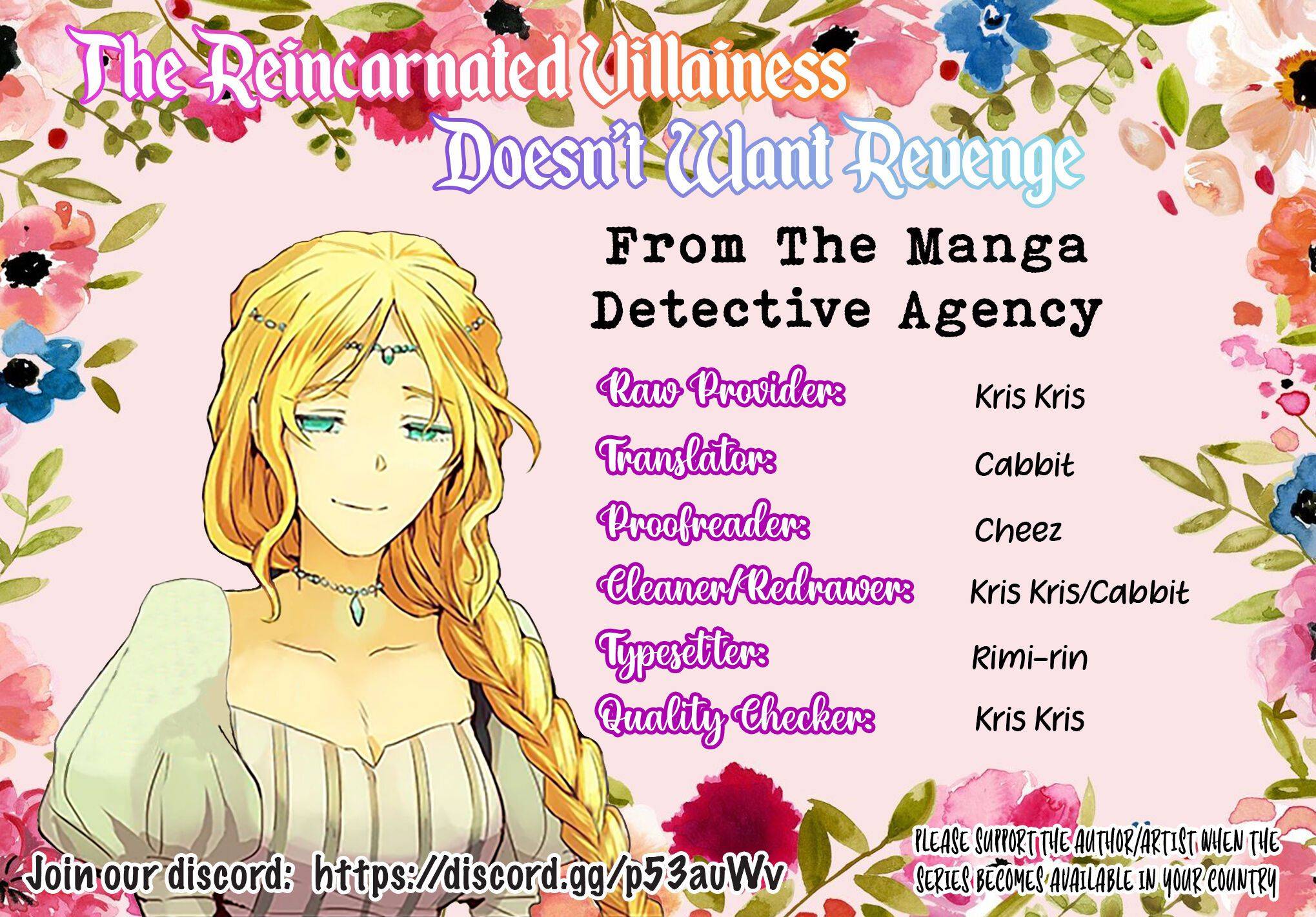 The Reincarnated Villainess Doesn't Want Revenge Chapter 5 36